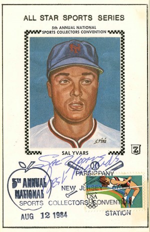 Sal Yvars Convention Card 